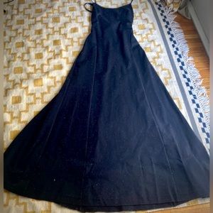 Vintage Nicole Miller Runway Collection Gown Unique Sparkles over Classic Black